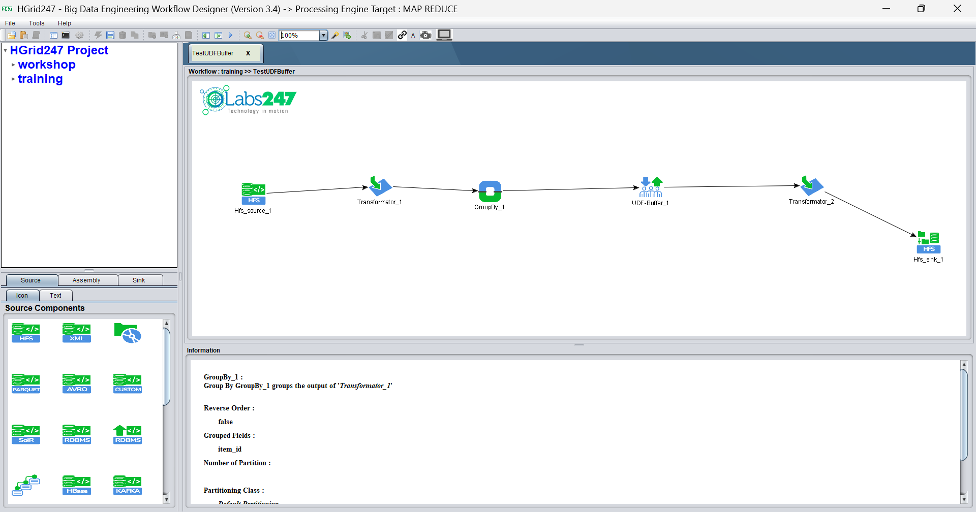 HGrid247 Desktop Workflow Canvas